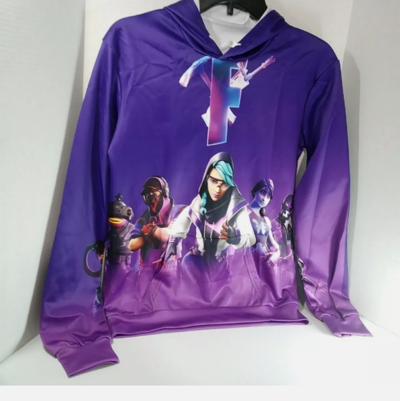 Cosplay Men's/Women's Sz S Multicolored 3D Graphic Long Sleeve Hoodie Sweatshirt - Picture 5 of 10